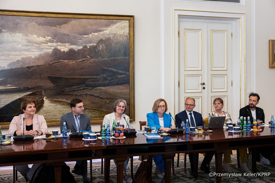 prof. dr hab. Barbara Kromolicka uczestniczyła w posiedzeniu Rady ds. Społecznych Narodowej Rady Rozwoju