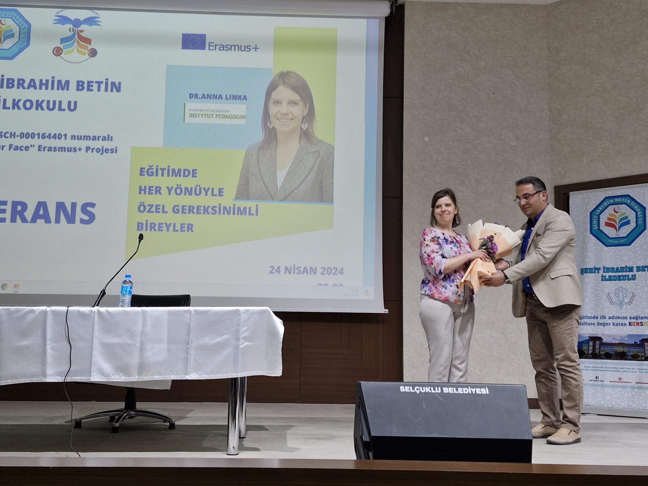 Wizyta dr Anny Linki w ramach projektu Erasmus + Project, na zaproszenie Şehit İbrahim Betin Primary School z Konyi w Turcji