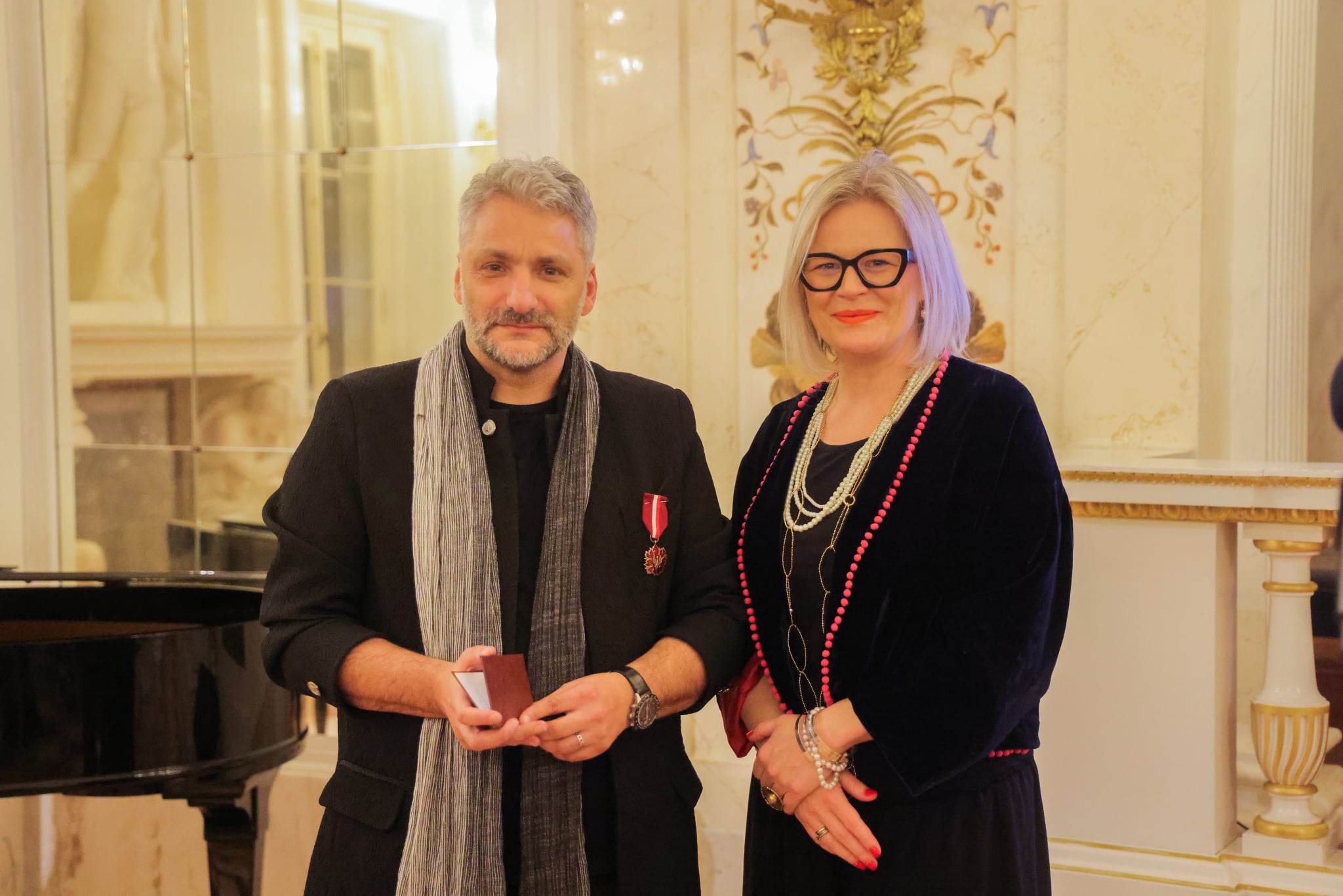 Medal “Zasłużony Kulturze Gloria Artis” dla Pana Rafała Podrazy, studenta Instytutu Pedagogiki