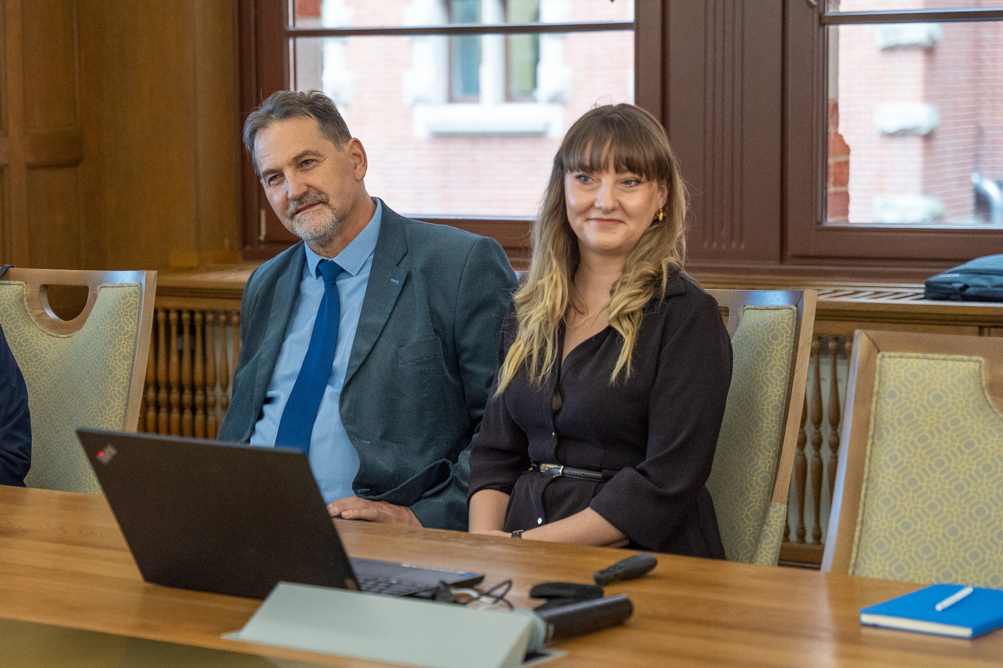 Narada w Zachodniopomorskim Urzędzie Wojewódzkim z udziałem dr hab. Huberta Kupieca, prof. US i dr Moniki Zięciak