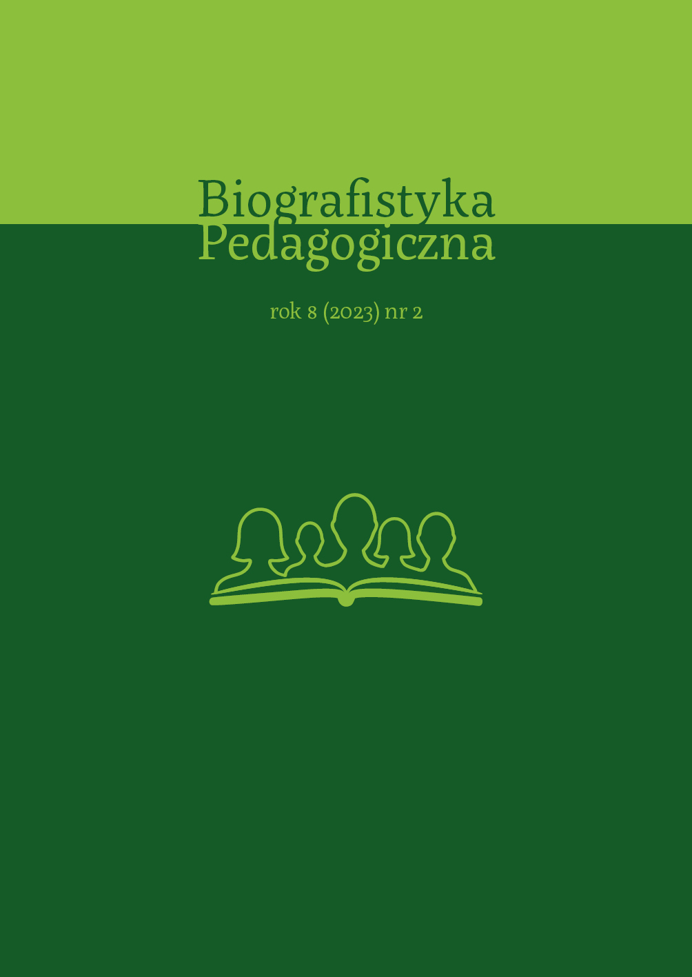 „Biografistyka Pedagogiczna” tom 8 Nr 2 (2023) redagowany był przez dr hab. Urszulę Chęcińską, prof.US i zawiera wiele niezwykle intersujących tekstów, w tym nauczycieli akademickich z naszego Instytutu.