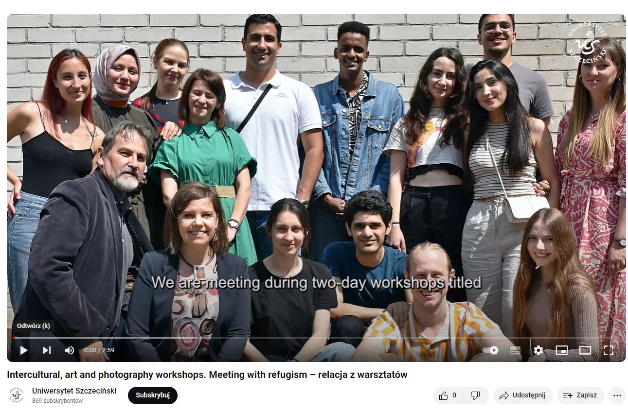 Warsztaty „Intercultural, art and photography workshops. Meeting with Refugeeism”  w Instytucie Pedagogiki