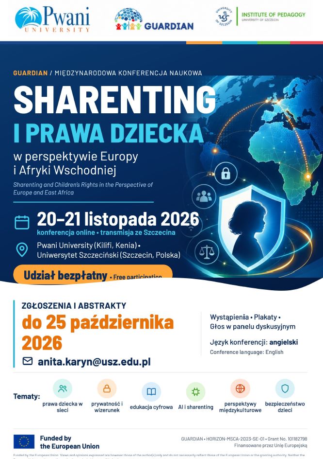 Zapraszamy do udziału w Międzynarodowej Konferencji Naukowej „Sharenting i prawa dziecka w perspektywie Europy i Afryki Wschodniej” 20-21.11.2026 r.