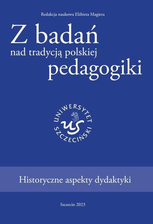Z badań nad tradycją polskiej pedagogiki dr hab. Elżbieta Magiera, prof. US