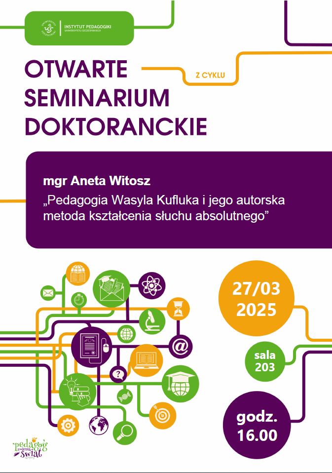 Zapraszamy na Otwarte Seminarium Doktoranckie