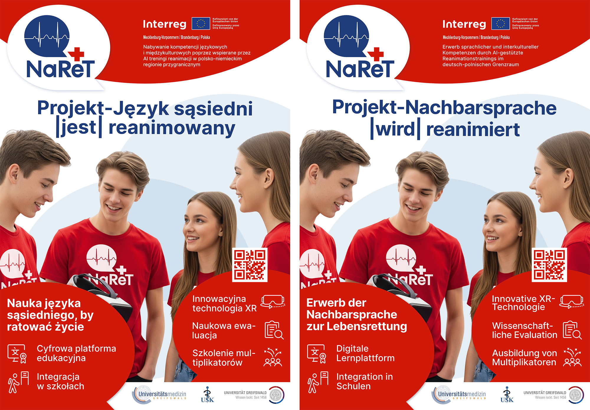 Instytut Pedagogiki partnerem projektu NaReT – innowacyjne połączenie nauki języka i treningu reanimacji