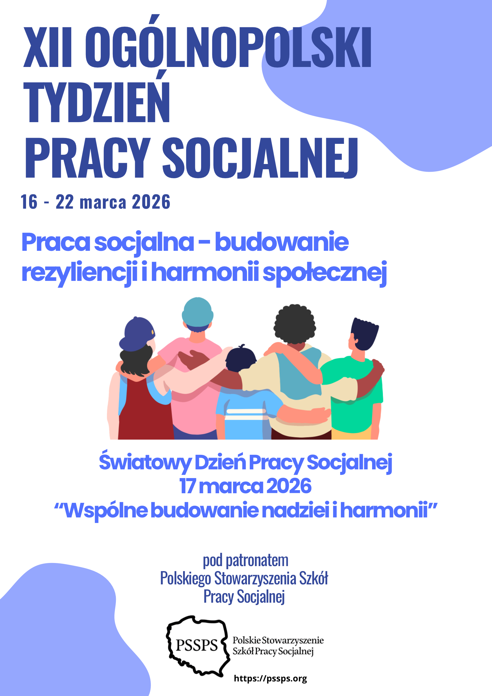 Instytut Pedagogiki wpisuje się w obchody XII OGÓLNOPOLSKIEGO  TYGODNIA PRACY SOCJALNEJ