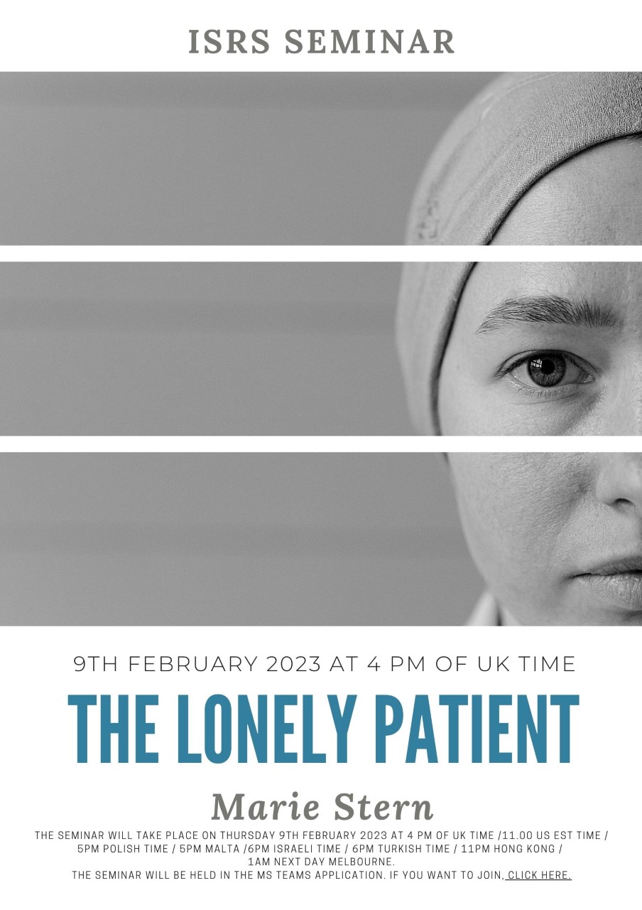 „The Lonely Patient / Samotny Pacjent”. Kolejne Seminarium ISRS