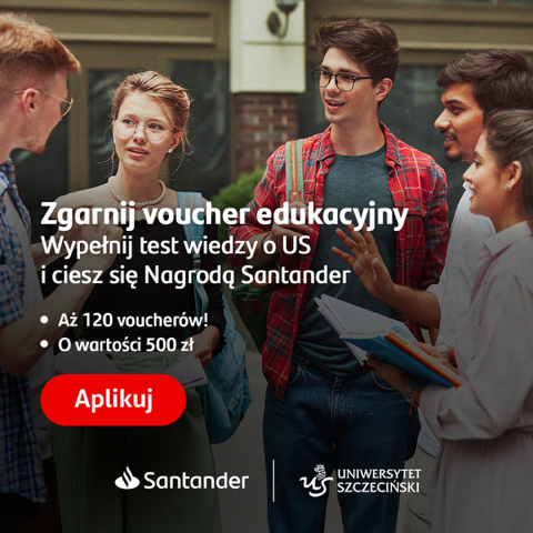 Vouchery edukacyjne dla studentów i pracowników US – rusza program Nagroda Santander