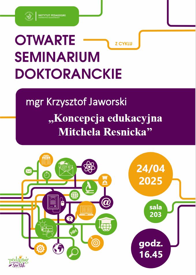Zapraszamy na otwarte Seminarium Doktoranckie