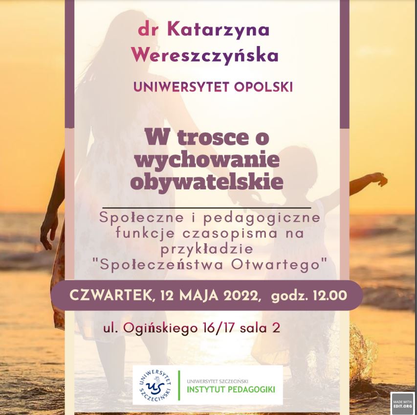 ZAPROSZENIE NA WYKŁAD