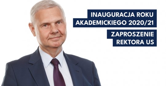 Zaproszenie Rektora US na inaugurację