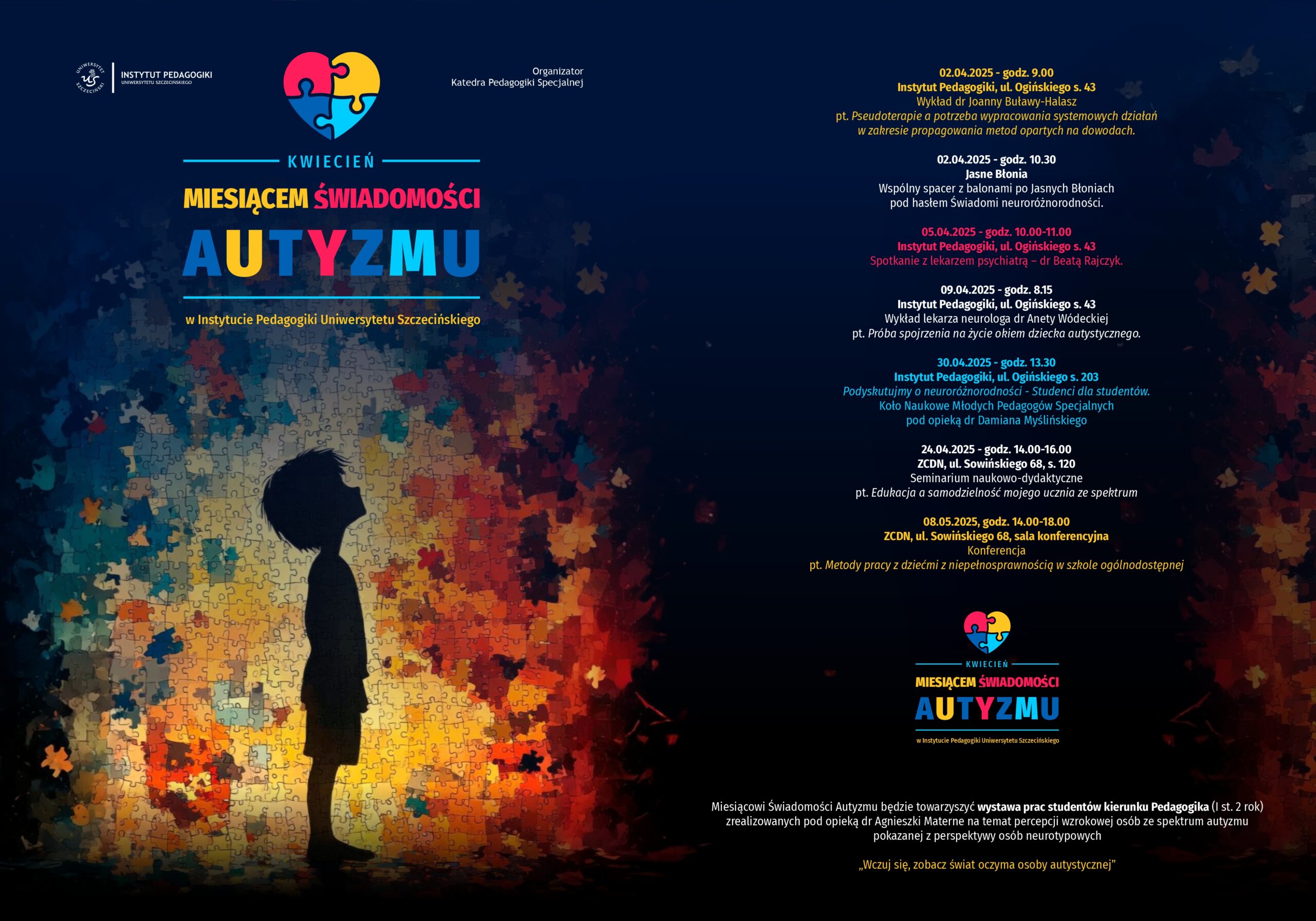 Kwiecień Miesiącem Świadomości Autyzmu