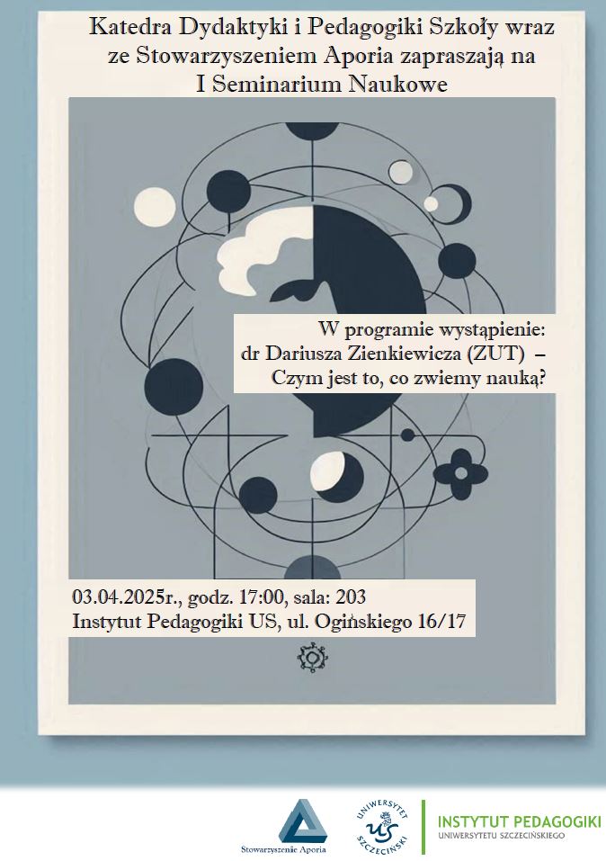 Zapraszamy na Seminarium Naukowe