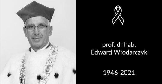 Zmarł Rektor Senior Uniwersytetu Szczecińskiego prof. dr hab. Edward Włodarczyk